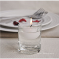 Haonai 2016 hot sale clear glass candle holder